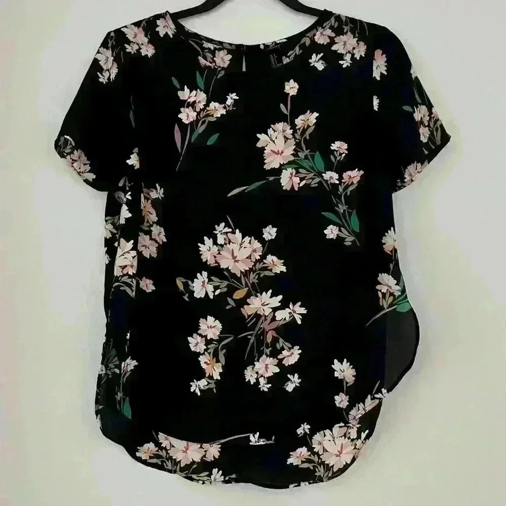 Floral print blouse forever 21